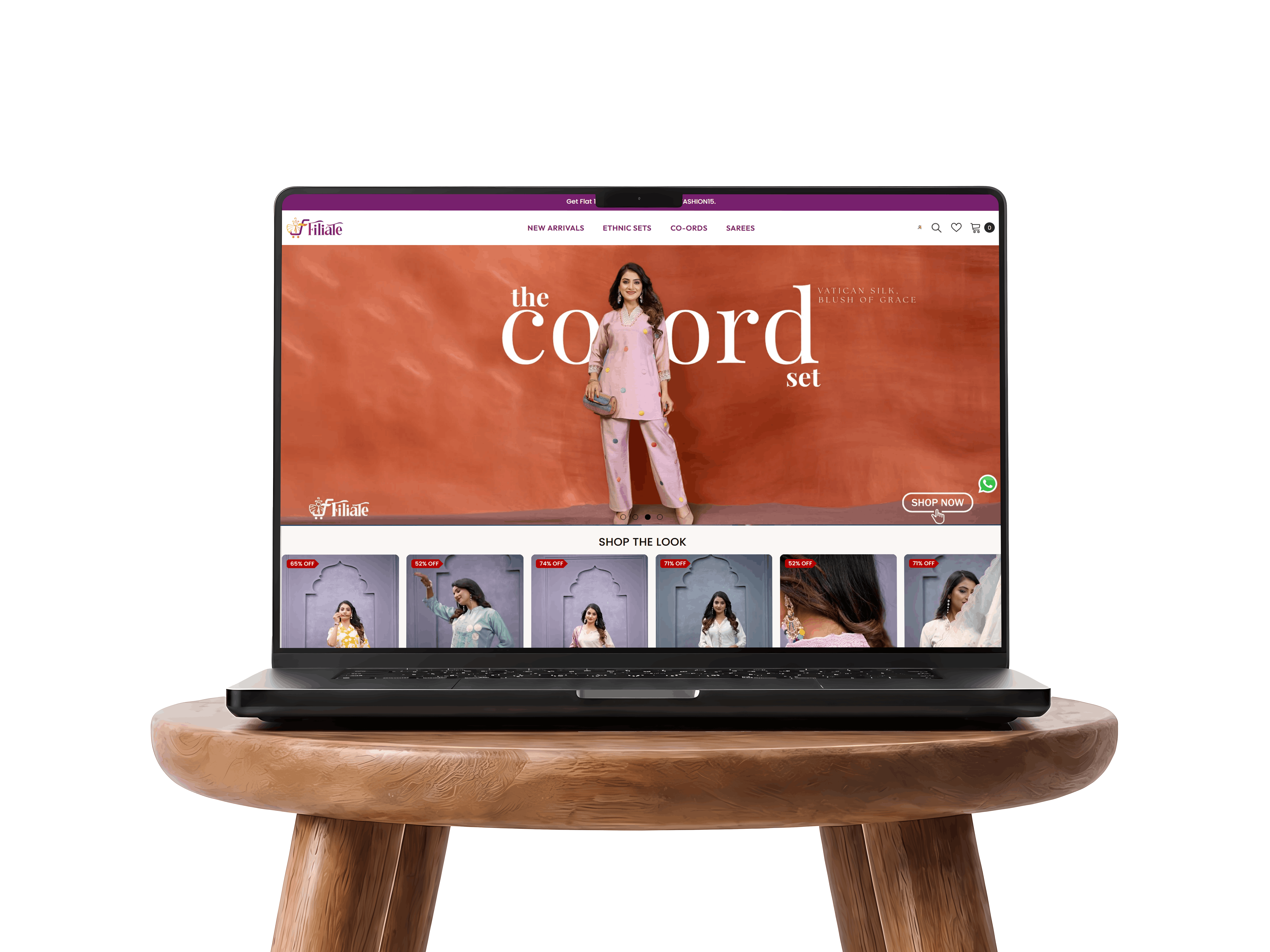 Filiate E-commerce website